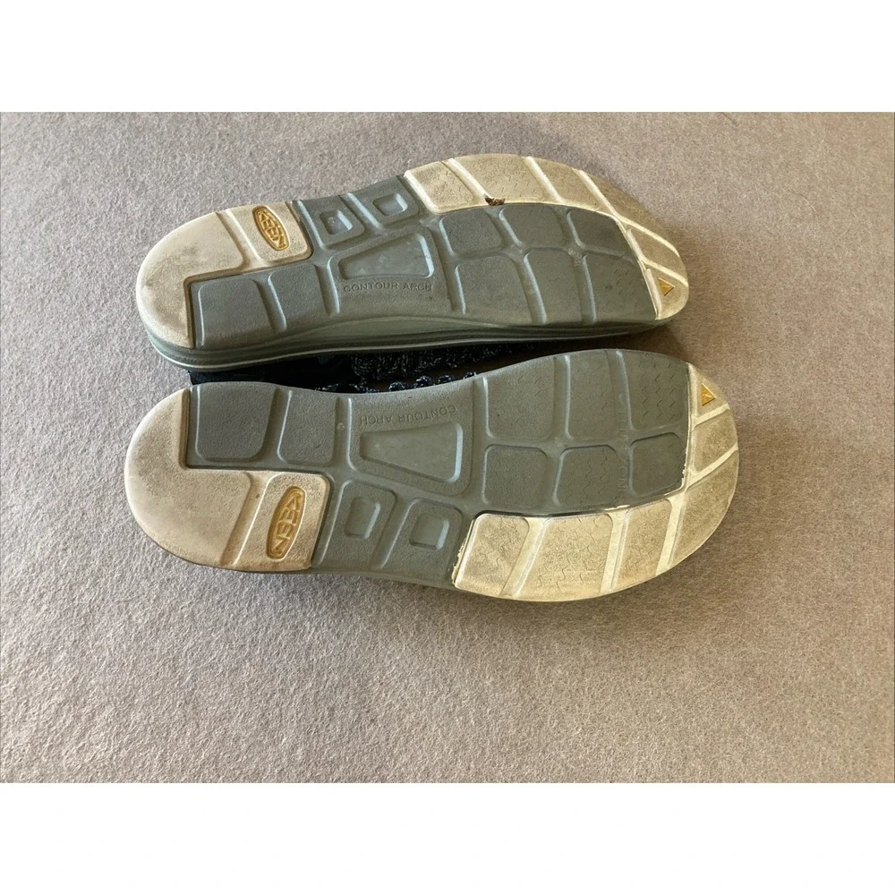 Keen UNEEK Sandals Men's Sz 11.5 Blue Gray Anatomical Footed Cord